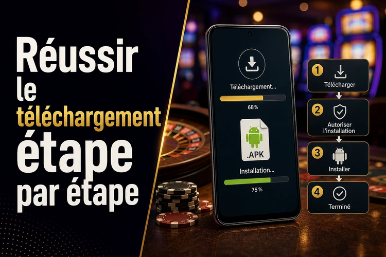 Réussir le spinsy casino app download étape par étape