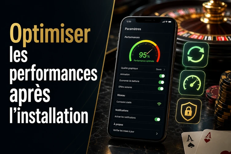 Optimiser les performances après l'installation
