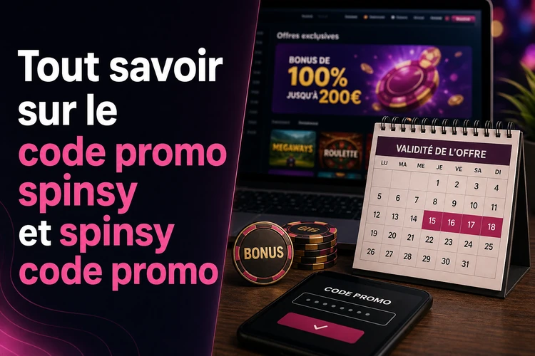 Tout savoir sur le code promo spinsy et spinsy code promo