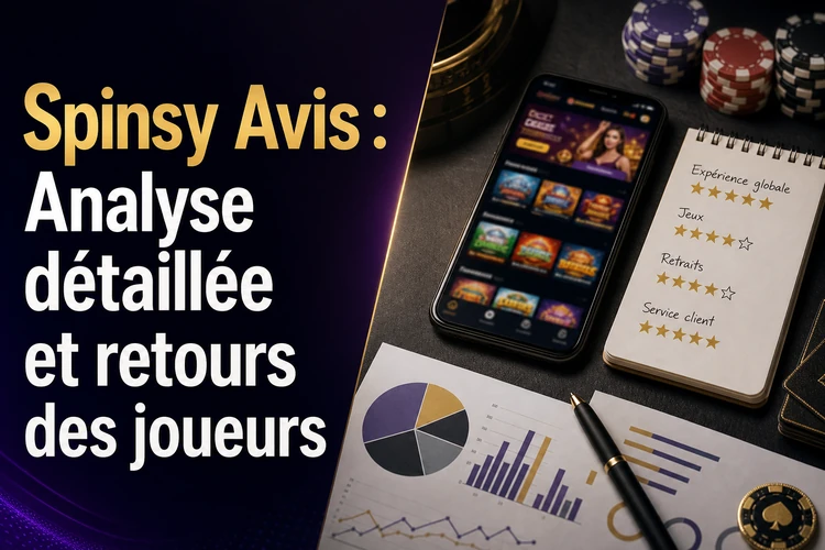 Spinsy Avis : Analyse détaillée et retours des joueurs en 2026